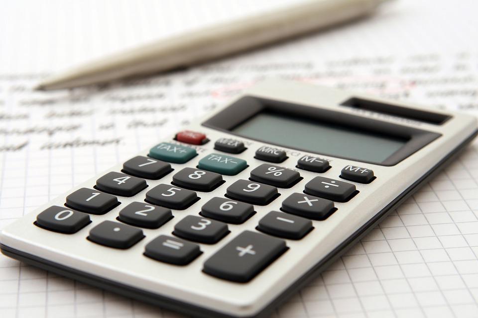 photo d'une calculette libre de droits
